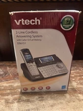 VTECH DS6151 2-Line DECT 6.0 Cordless Digital Answering System and Caller ID 