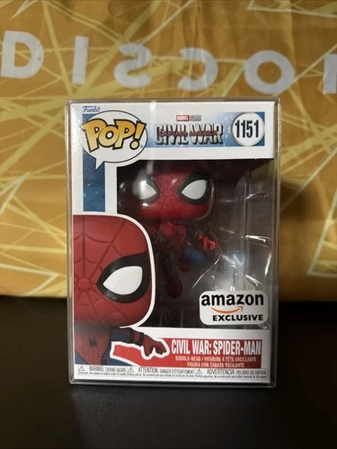 Funko Pop! Civil War: Spider-Man #1151 - Amazon Exclusive