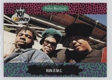 1991 Pro Set MusiCards Yo! MTV Raps Run-DMC #68 03k9