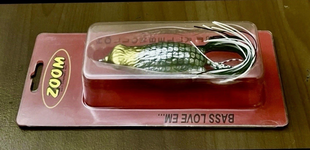 1 Zoom Bait Company Hollow Belly Jr Frog 142-397 Topwater Lures SHAD - NEW - Image 2