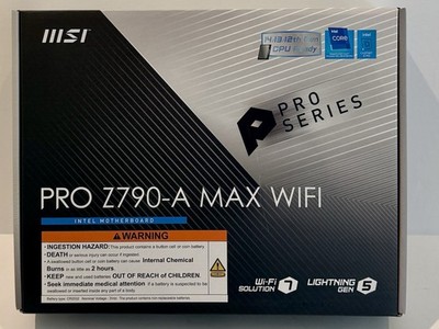 MSI PRO Z790-A MAX WiFi LGA 1700 ATX Intel Motherboard