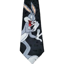 Looney Tunes Mania Bugs Bunny Polyester 54" Necktie 1995