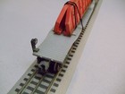Lionel 6418 Vintage O Ga. 16 Wheel-Cast Machinery Car with Pinkish Color Girders — photo 2