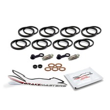 Kawasaki ZZR1400 B7F ABS 2007 front brake caliper service components seals