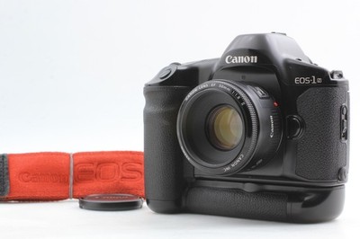 [Near MINT] Canon EOS-1N HS 35mm Film Camera + EF 50mm f1.8 ii Lens From JAPAN