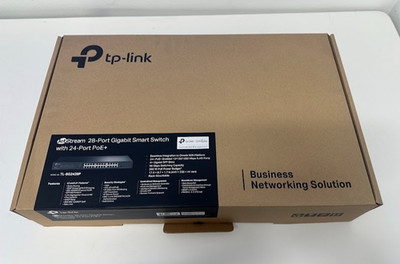 TP-Link TL-SG2428P JetStream 28-Port Gigabit Smart Switch with 24-Port PoE+ (8B)