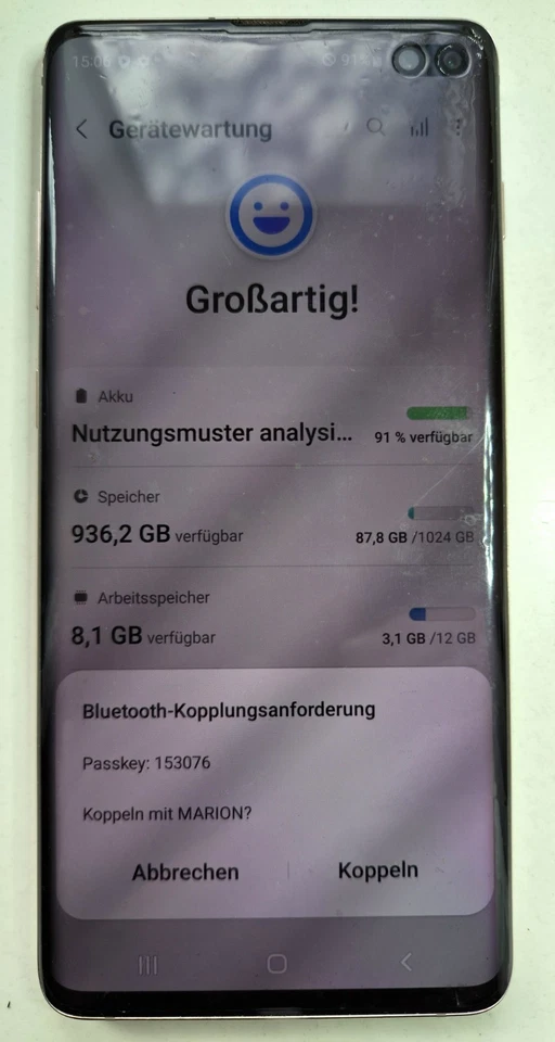 Samsung Galaxy S10+ · 1TB, Foto 4 von 5