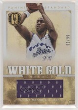 2012-13 Panini Gold Standard White Gold Threads 92/99 Danny Manning #8 00et
