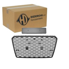 DIEDERICHS SPORT KÜHLERGRILL SCHWARZ GLÄNZEND passend für AUDI A7 4G mit PDC