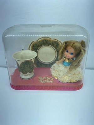 1967 Vintage Liddle Kiddles Tea Party Doll Last Lace Mattel Rare