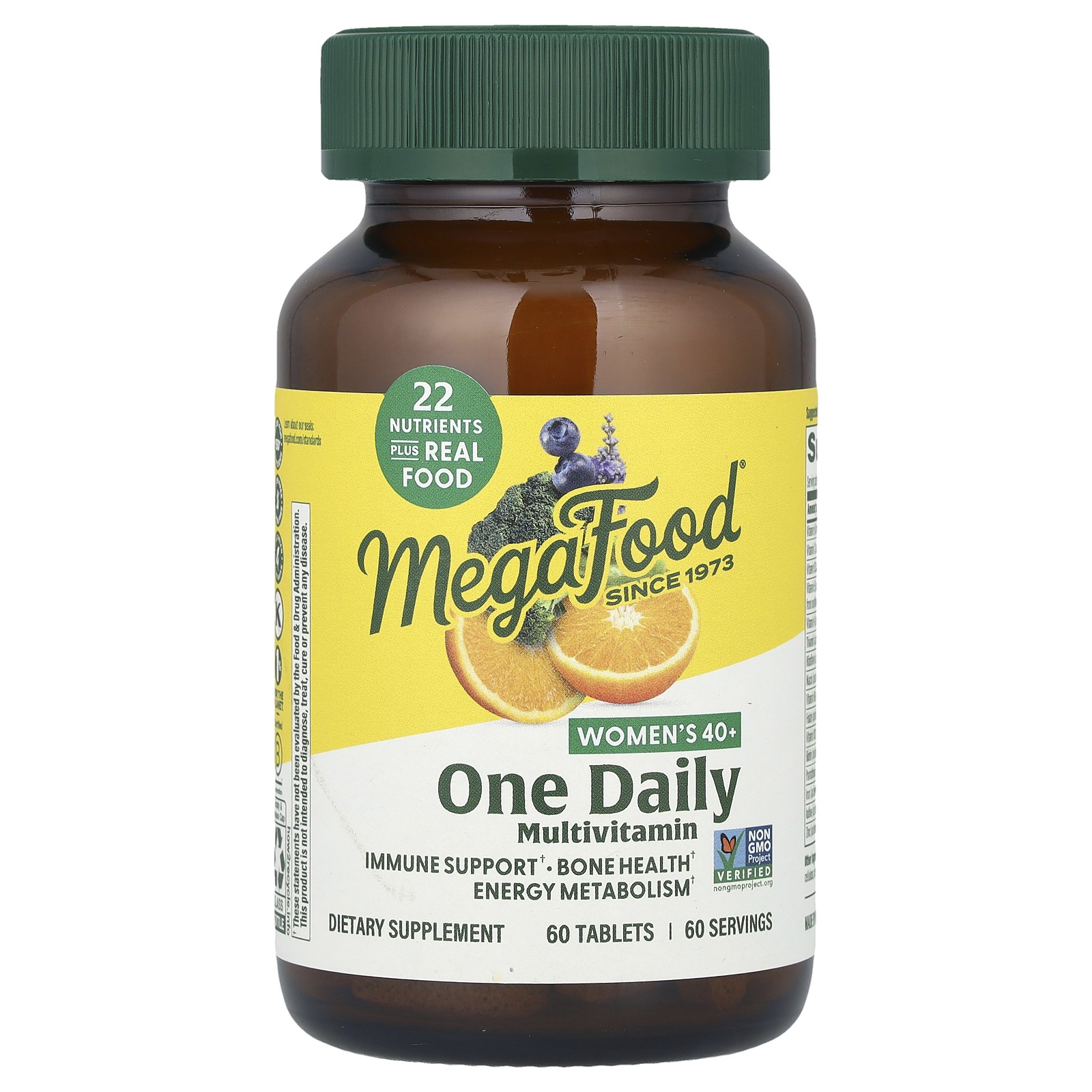 MegaFood Women Over 40 One Daily 60 Tablets Dairy-Free, Gluten-Free, Soy-Free