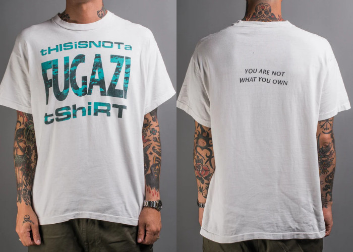 Vintage 90’s Fugazi “This Is Not A Fugazi tShirt” T-Shirt