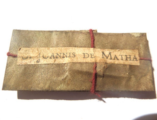 ANTIQUE RELIQUARY RELIQUE RELIC TO SAINT JOHN OF MATHA / S. JOANNIS DE MATHA