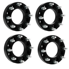 4 Pcs 1.5 8x6.5 To 8x180 Wheel Adapters M14x1.5 For Chevy Silverado 2500 3500