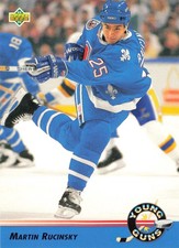 Martin Rucinsky 1992-93 Upper Deck #556 Quebec Nordiques Hockey