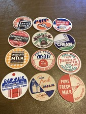 Lot of 12 Milk Caps