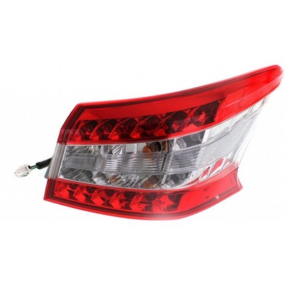 NI2805100 For 2013 14 2015 Nissan Sentra Passenger Side Outer Tail Light LED DOT