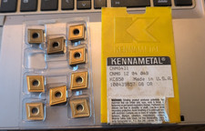 9 pcs Kennametal CNMG 431 KC850 CNMG 120404B Carbide Turning Inserts
