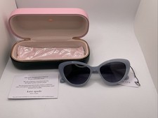 Kate Spade New York Hello Sunshine Baby Blue Cat Eye Sunglasses Marlah/S PJP 90 