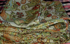 3 Pc POTTERY BARN KING Simone Jacobean  Duvet...