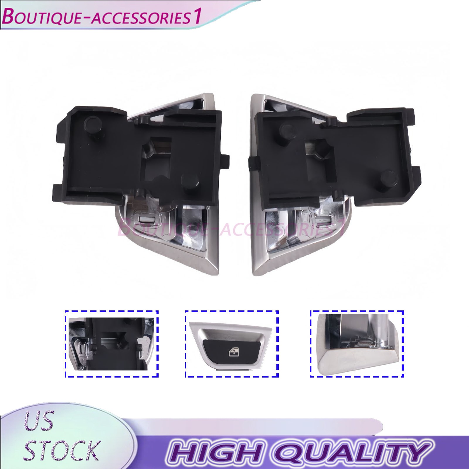 2PCS Window Lifter Control Button For Ferrari California T 309096 Supporter