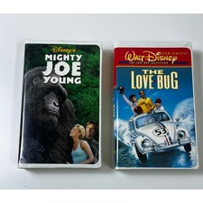 Disneys Mighty Joe Young & The Love Bug VHS T...