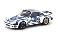 Tarmac Porsche 934 #58 Le Mans Weiss/Blau 1977 1:64