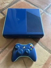 Xbox 360 E Call Of Duty Special Edition Blue Console W/ Controller Cords Tested 