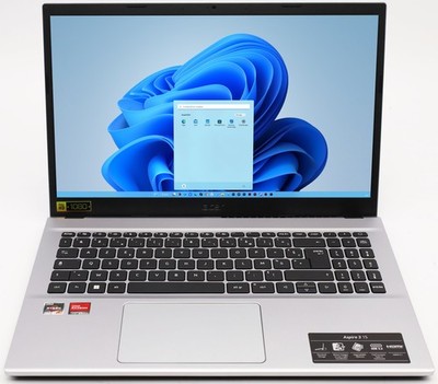 Acer Aspire 3 15.6'' Notebook AMD Ryzen 7 5700U 16GB RAM 512GB SSD AMD Radeon FRA