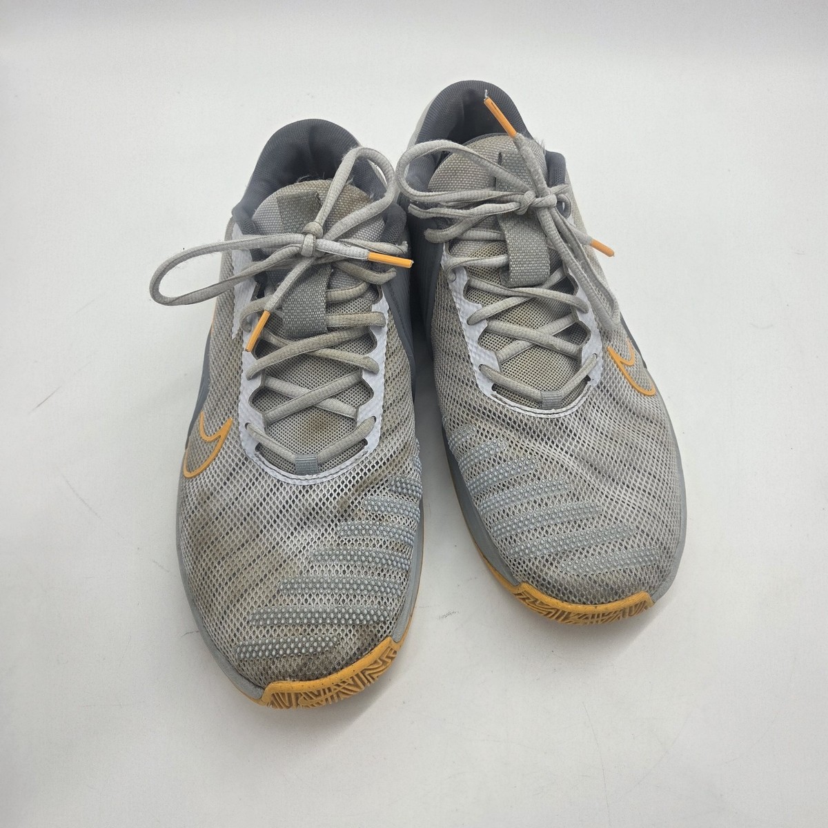 Nike Men METCON 9 Shoes Sz 12 Running Football Gray Sneakers 