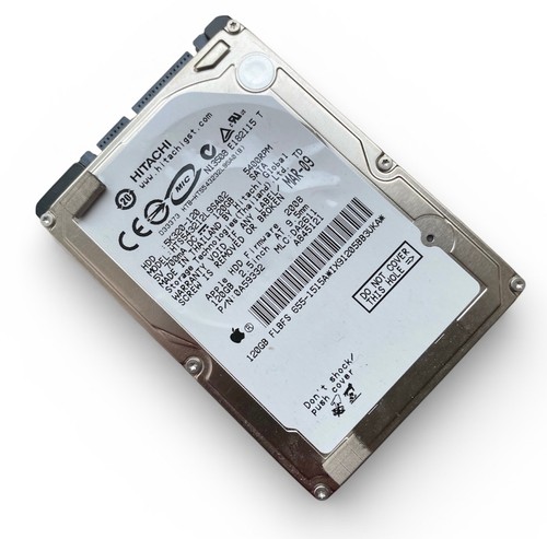 Apple HDD Hitachi HTS543212L9SA02 120GB 2.5" SATA 655-1515A MacBook Pro Mac mini