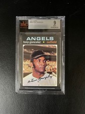 1971 TOPPS BASEBALL TONY GONZALEZ # 256 * BVG 9 *