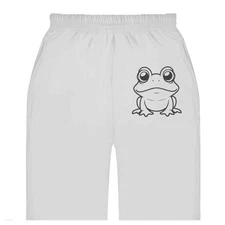 'Cute Frog Sitting' Adult Sweatpants / Joggers (JO045823)