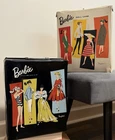 Mattel Barbie Dolls and Outfits in Vintage 1961 Accessories Cases Lot