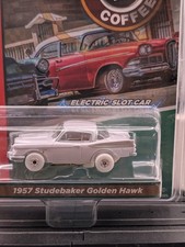 Auto World Thunderjet 1957 Studebaker Golden Hawk iWheels HO Scale Slot Car