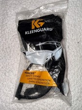 KleenGuard Nemesis Safety Glasses, Black Frame, Clear Anti-Fog Lens