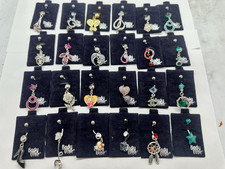 LOT OF 24 NAVEL BELLY BUTTON RINGS NEW