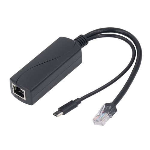 Gigabit PoE Splitter For Pi 5 5B 5V IEEE802.3af Compliant PoE To USB C Adapte CB - Afbeelding 10 van 23