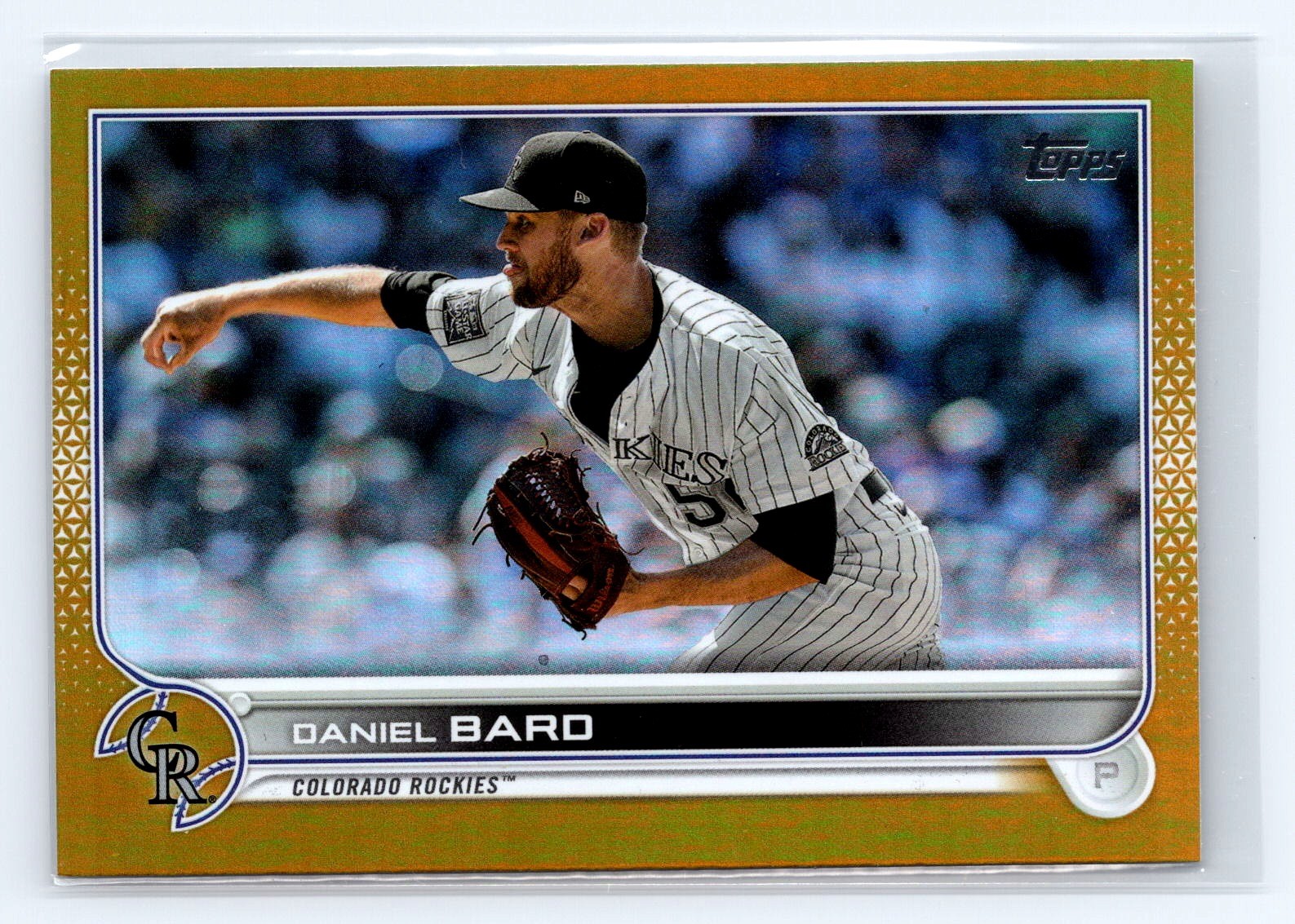 2022 Topps #167 Daniel Bard Gold Foil