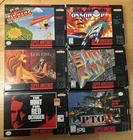 Lot of 6 Super Nintendo SNES Complete CIB Games Arkanoid Lion King PAC Man More