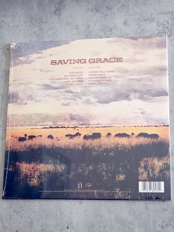 Robert Plant Saving Grace Fruit Punch LP Vinyl ✨️SIGNED Art Card SENTSAMEDAY  - Image 3 of 4