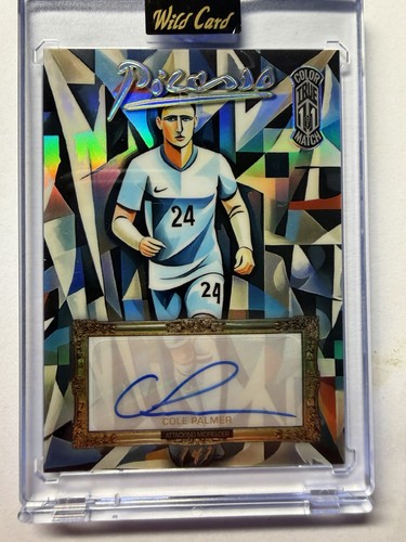 🚨2026 Wild Card COLE PALMER Encased True 1/1 Color Match Case Hit PICASSO AUTO