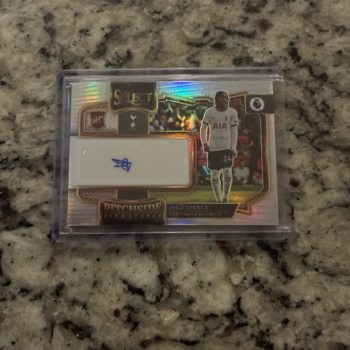 2022-2023 Panini Select EPL Djed Spence Pitchside Rookie Auto Tottenham