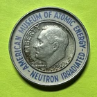 1957 Neutron Irradiated Roosevelt Dime From The American Museum of Atomic Energy