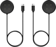 Charger for Google Pixel Watch 3 Fast Charge Cable Replacement Type-C Black
