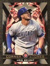 2018 Topps Finest #FC-KB Kris Bryant Finest Cornerstones Base Chicago Cubs