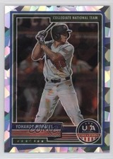 2023 USA Baseball Stars & Stripes Crystals Prizm 16/23 Yohandy Morales #92 tj1