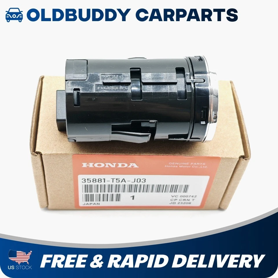 Nuevo interruptor de arranque/parada del motor OEM 35881-T5A-J03 adecuado para Honda Fit 2015-2017 Foto 2 de 4