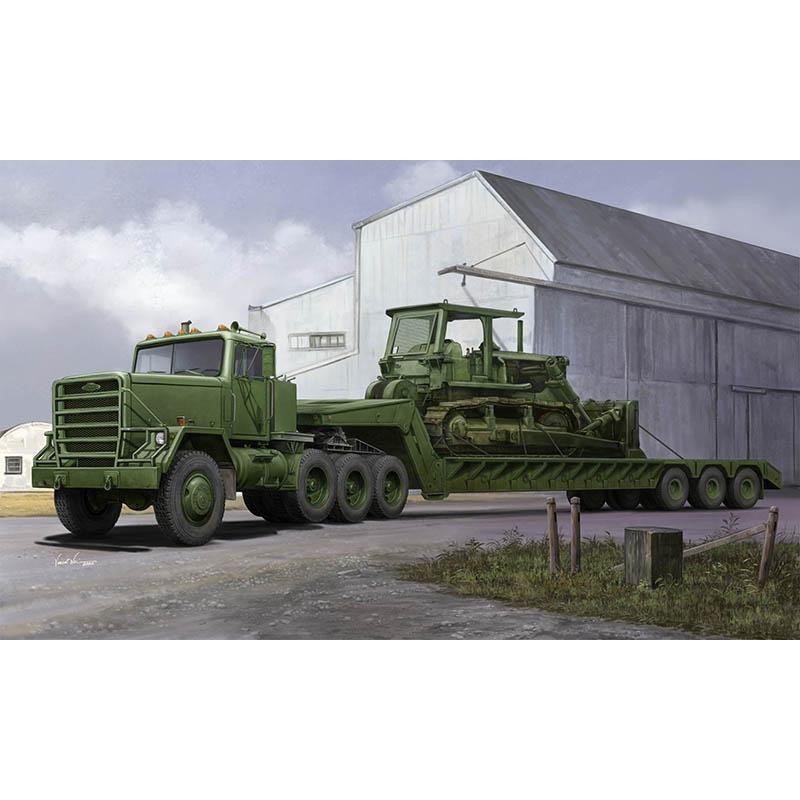Hot Sale 1/35 Trumpeter M920 Tractor TowM870A1 Semi Trailer 