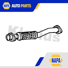 Exhaust Pipe fits SAAB 9-5 YS3E 2.0 Centre 97 to 09 B205E Klarius 4898037 New